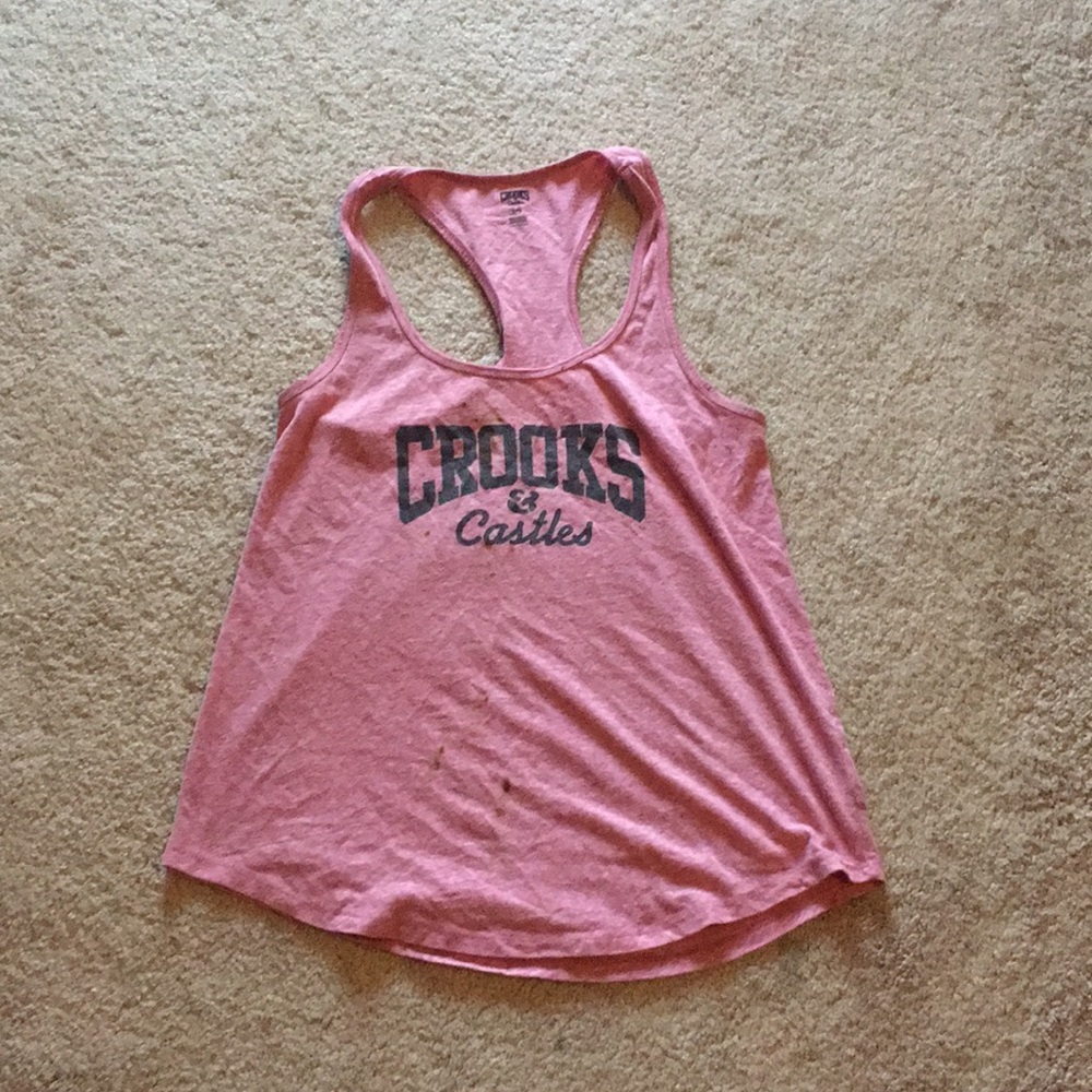Pink tank top